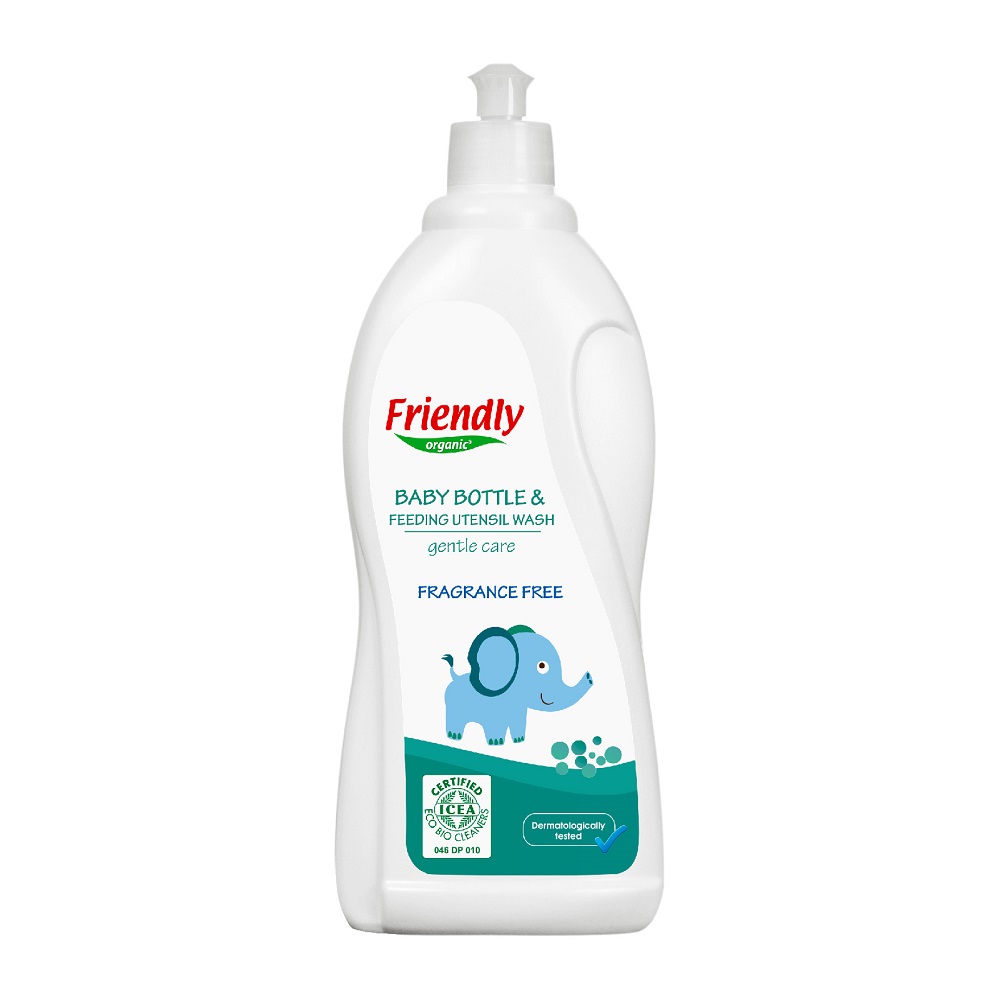 Detergent de vase fara miros, 750 ml, Friendly Organic