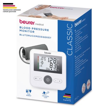 Tensiometru electronic de brat, BM 27+, Beurer 723025
