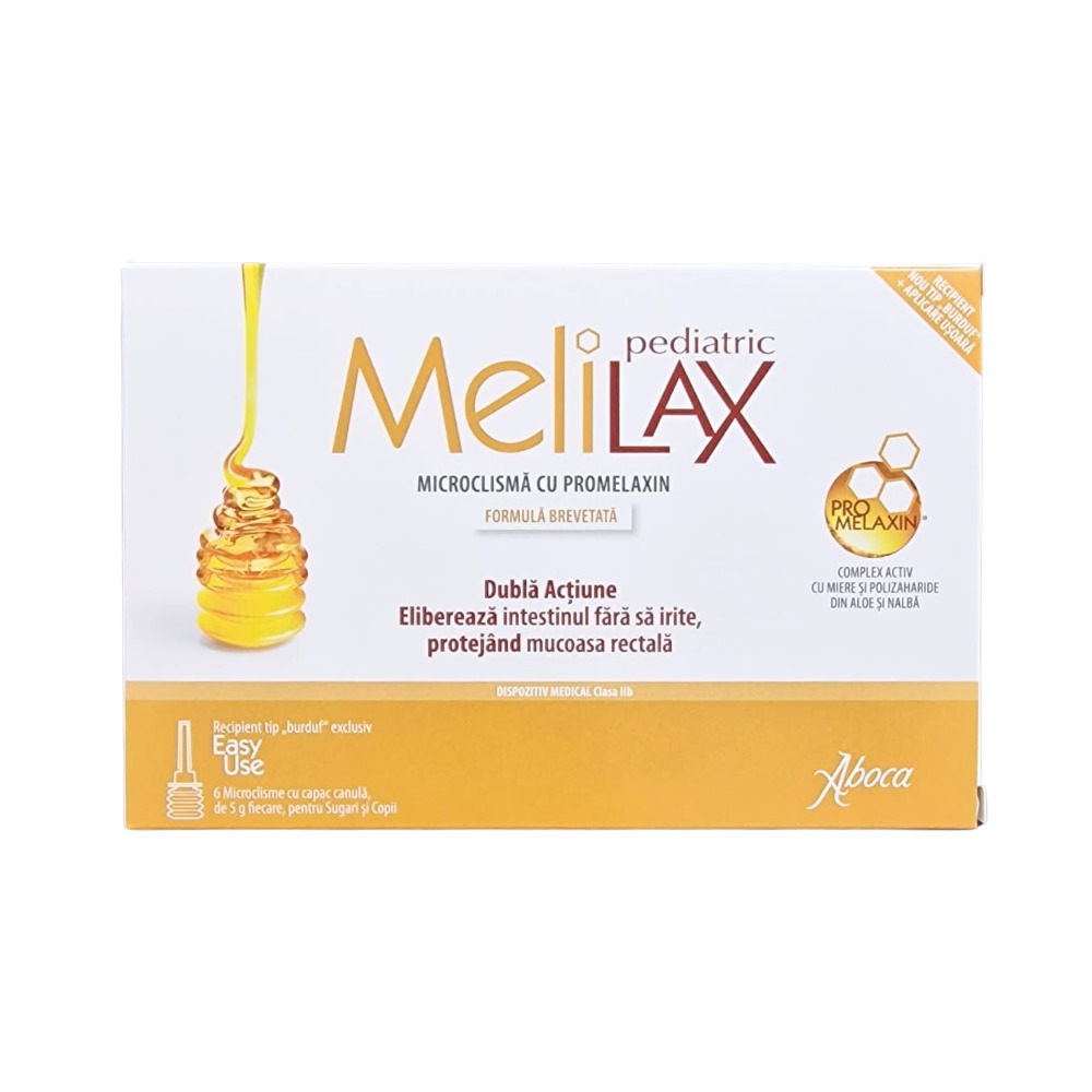 MeliLax Pediatric, 6x5 g, Aboca