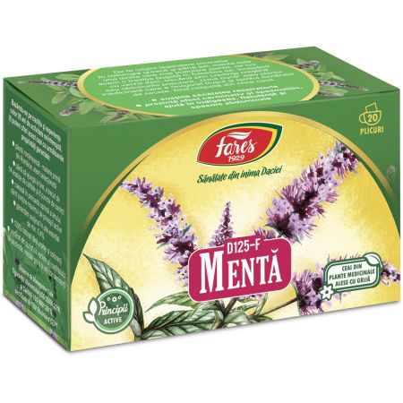 Ceai de menta, 20 plicuri, Fares