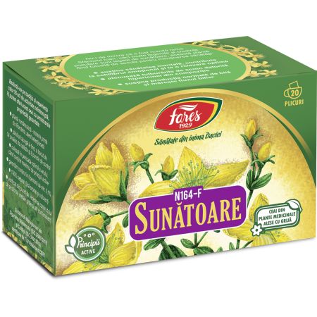 Ceai de Sunatoare, 20 plicuri, Fares