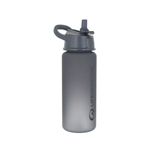 Cana tritan cu Pai Flip-top, gri, 750 ml, Lifeventure