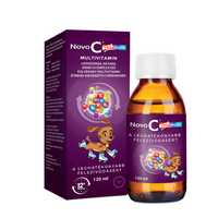 Novo C Kids Multivitamin Sirop, Capsuni, 120 ml, ND Medhealth