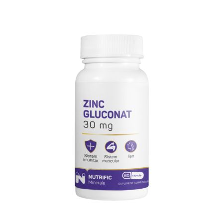 Zinc Gluconat, 30 mg, 60 capsule