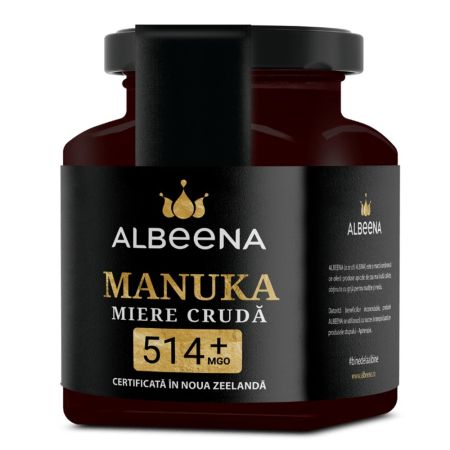 Miere de Manuka, MGO 514+, 200 g, Albeena