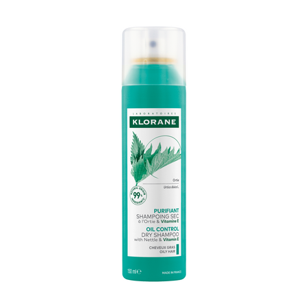 Sampon uscat cu Urzica si Vitamina E, 150 ml, Klorane