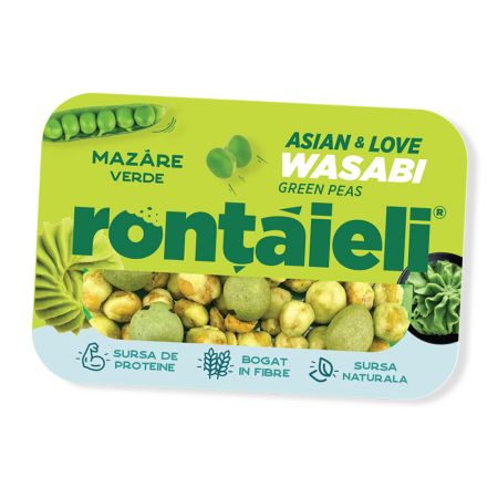 Mazare Verde cu Wasabi, 35 g, Rontaieli