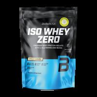 Izolat proteic premium din zer Iso Whey Zero, Vanilla, 454 g, BioTechUSA