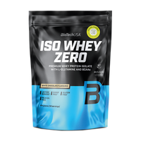 Izolat proteic premium din zer Iso Whey Zero, White Chocolate, 454 g, BioTechUSA