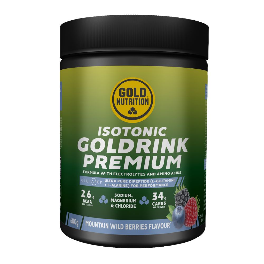 Isotonic Gold Drink Premium, Fructe de padure, 600 g, Gold Nutrition