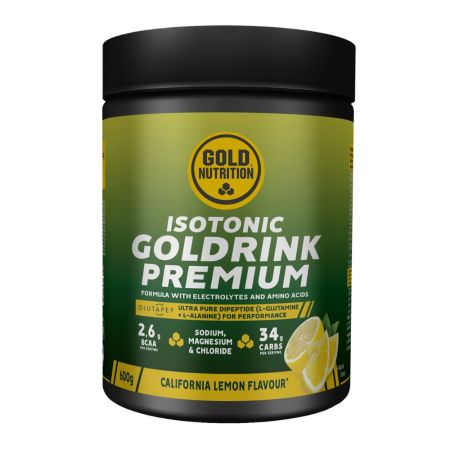 Isotonic Gold Drink Premium, Lamaie, 600 g, Gold Nutrition