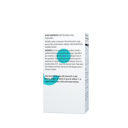 Vitamina D3 pentru copii Daily-D3 Jr Good Routine, 500 UI, 15 ml, Secom 763424