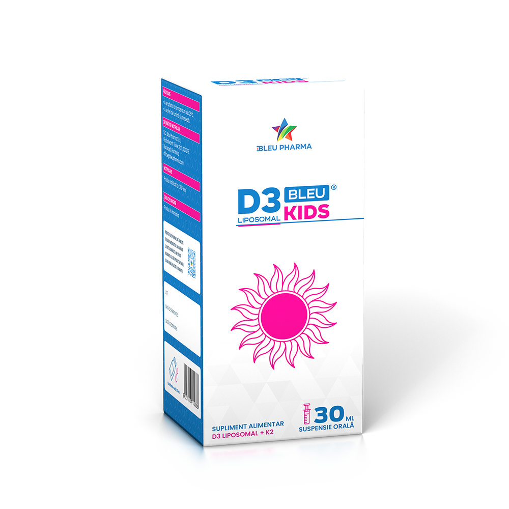 D3 Bleu Liposomal Kids, 30 ml, Blue Pharma