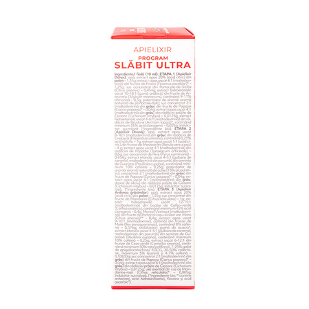 Apielixir Program Slabit Ultra, 30 fiole, Albina Carpatina 817165