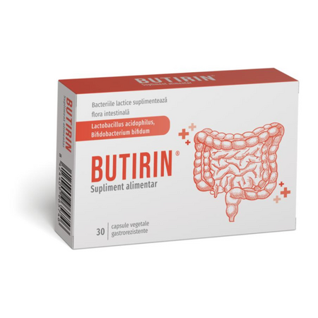 Butirin, 30 capsule, Naturpharma