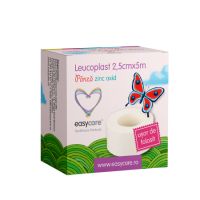 Leucoplast din panza, 2.5 cm x 5 m, Easy Care
