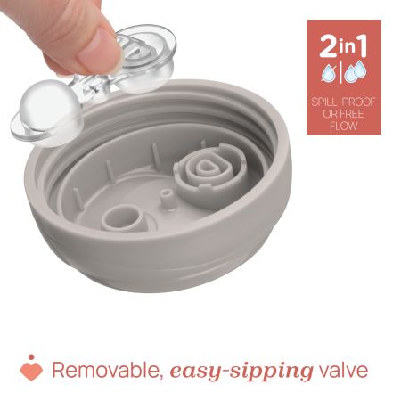 Canuta de antrenament, Gri, 6 luni+, 200 ml, Chicco 723604