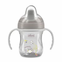 Canuta de antrenament, Gri, 6 luni+, 200 ml, Chicco