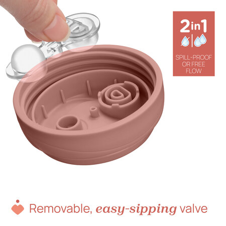 Canuta de antrenament, Roz, 6 luni+, 200 ml, Chicco 723625