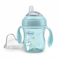 Canuta de tranzitie, Turcoaz, 4 luni+, 200 ml, Chicco