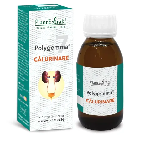 Polygemma 7 Cai urinare, 120 ml, Plant Extrakt