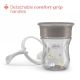 Canuta 360 perfect cup, Gri, 12 luni+, 200 ml, Chicco 723749