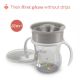 Canuta 360 perfect cup, Gri, 12 luni+, 200 ml, Chicco 723746