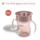 Canuta 360 perfect cup, Roz, 12 luni+, 200 ml, Chicco 723758