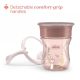 Canuta 360 perfect cup, Roz, 12 luni+, 200 ml, Chicco 723755