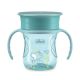Canuta 360 perfect cup, Turcoaz, 12 luni+, 200 ml, Chicco 723761