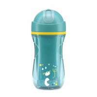 Canuta sport termorezistenta cu pai, Turcoaz, 14 luni+, 266 ml, Chicco