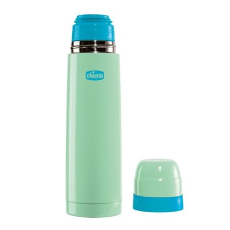 Termos pentru lichide Mami si Bebe, 0 luni+, Verde, 500 ml, Chicco