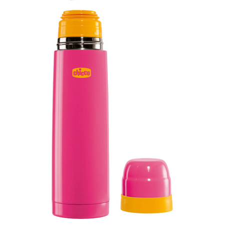 Termos pentru lichide Mami si Bebe, 0 luni+, Roz, 500 ml, Chicco