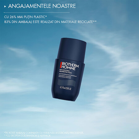 Deodorant Roll-On 48h Homme Day Control 48H, 75 ml, Biotherm 723872