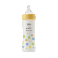Biberon cu tetina din silicon si flux mediu Perfect Easy, Baieti, 2 luni+, 250 ml, Chicco