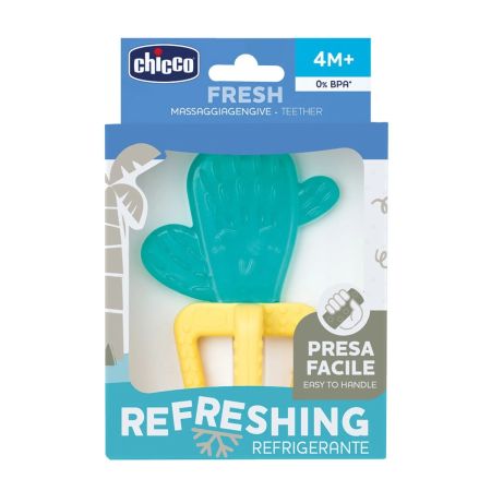 Inel gingival refrigerant, Cactus, 4 luni+, 1 bucata, Chicco 724128