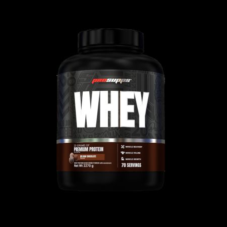 Proteina din zer Whey, Belgian Chocolate, 2270 g, Prosupps