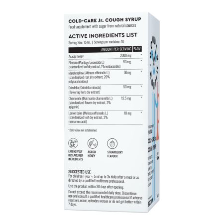 Sirop pentru copii Cold-Care Jr Cough Syrup Good Routine, 150 ml, Secom 763401