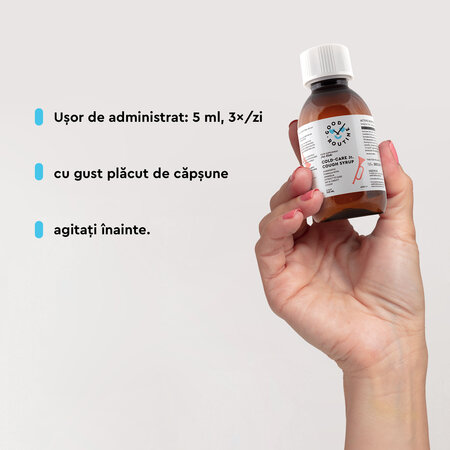 Sirop pentru copii Cold-Care Jr Cough Syrup Good Routine, 150 ml, Secom 763396