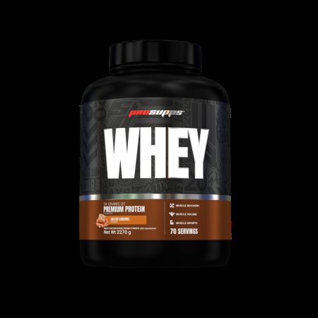 Proteina din zer Whey, Salted Caramel, 2270 g, Prosupps