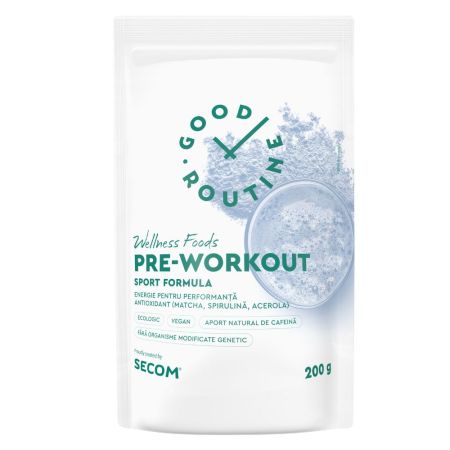 Pre-Wrorkout sport formula Good Routine, 200 g, Secom