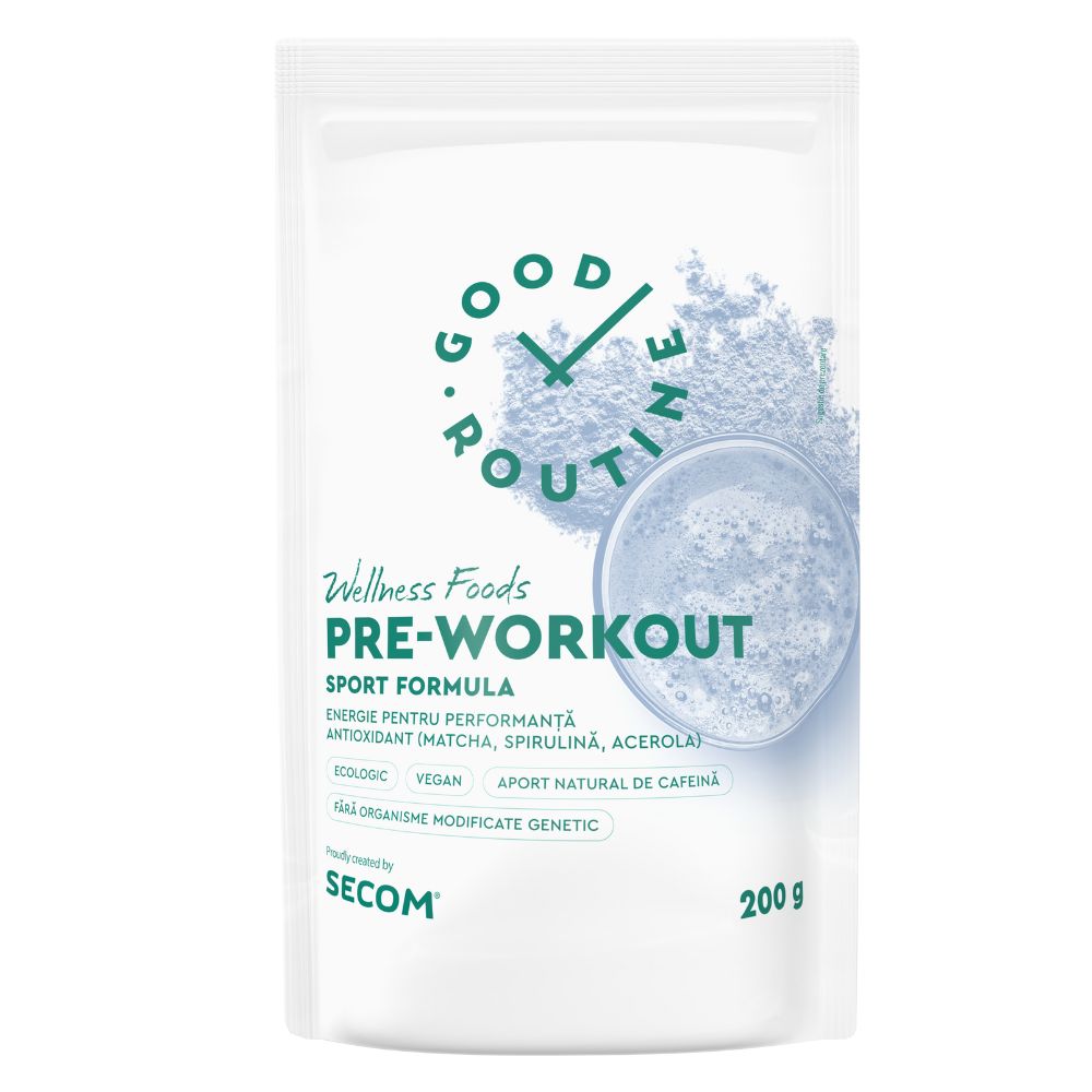 Pre-Wrorkout sport formula Good Routine, 200 g, Secom
