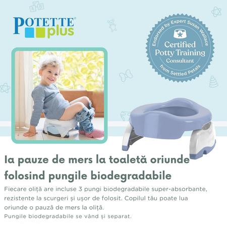 Olita pliabila, Albastru, Misty, Potette Plus 724260