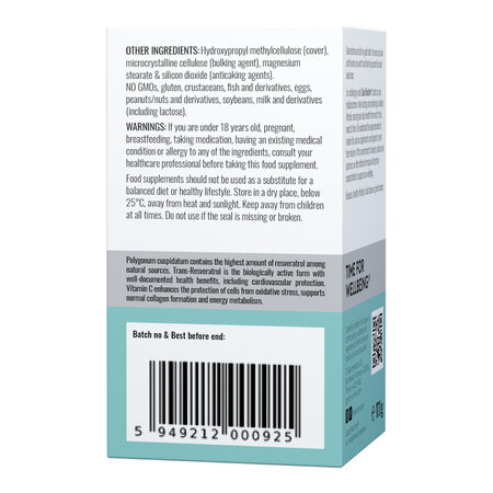 Resveratrol Bioactive Good Routine, 30 capsule vegetale, Secom 777127