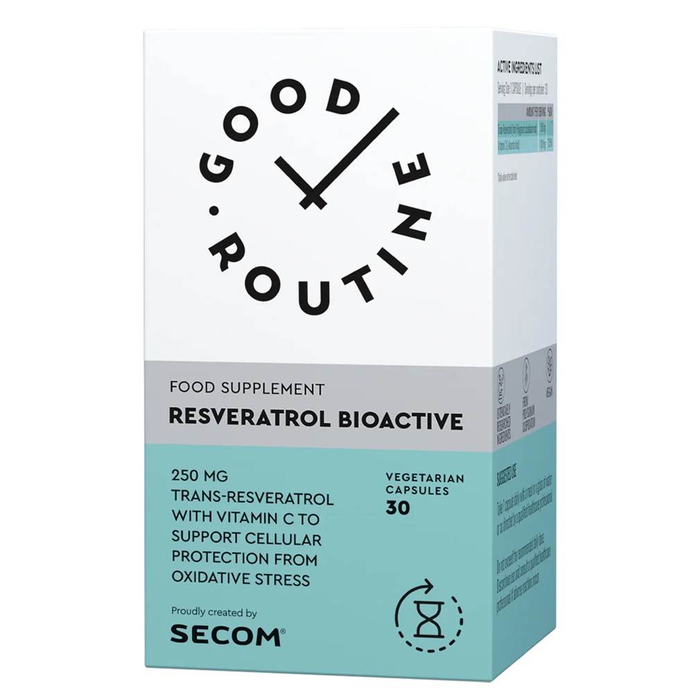 Resveratrol Bioactive Good Routine, 30 capsule vegetale, Secom