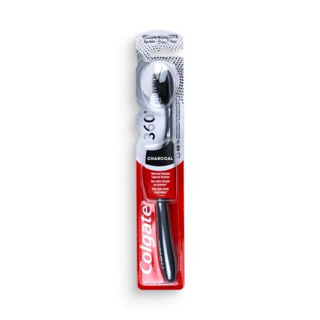 Periuta de dinti 360 Charcoal, 1 bucata, Colgate