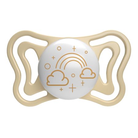 Suzeta PhysioForma Glow, Unisex, 2-6 luni, 2 bucati, Chicco 724325