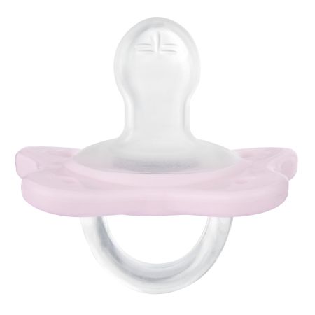 Suzeta anatomica PhysioForma Dual Soft, Roz, 2-6 luni, 2 bucati, Chicco 724335