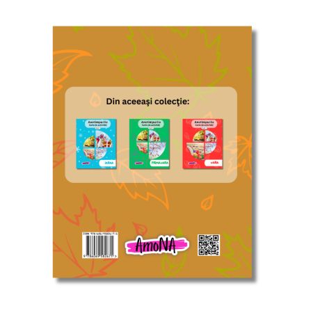 Carte de activitati pentru copii Anotimpurile, Toamna, 5 ani+, Amona 724346