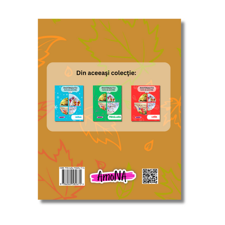 Carte de activitati pentru copii Anotimpurile, Toamna, 5 ani+, Amona 724346